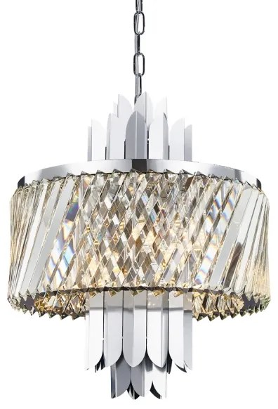 Luster na reťazi MARGOT 6xE14/40W/230V chróm