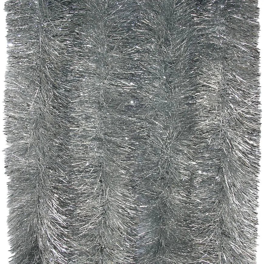 Girland priemer 10 cm dĺžka 2 m striebro 10530