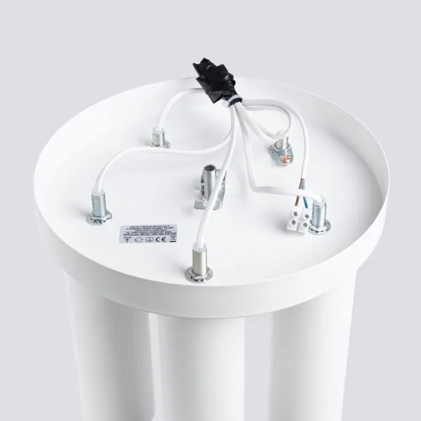 Sollux SL.1465 - Bodové svietidlo LAGOS 5xGU10/10W/230V biela