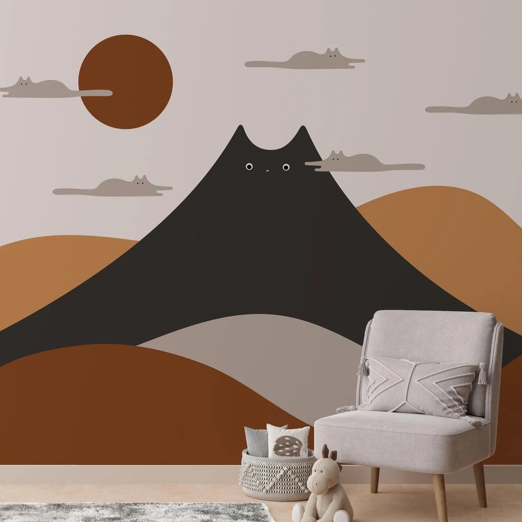 Fototapeta - Mačacia krajina (147x102 cm)