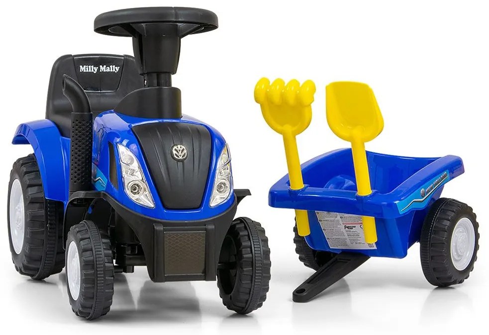 Odrážadlo NEW HOLLAND T7 TRAKTOR Milly Mally modré
