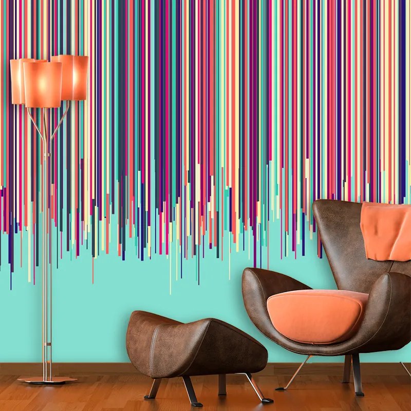 Sablio Tapeta Stekajúca farba - 125x75 cm