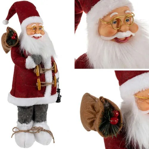 Figúrka Santa Clausa 60 cm Ruhhy 22354