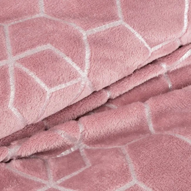 Deka MALIBU ružová / strieborná