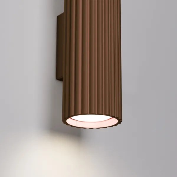 Brilagi - LED nástenné svietidlo CRESTO 2xGU10/10W/230V 20 cm hnedé