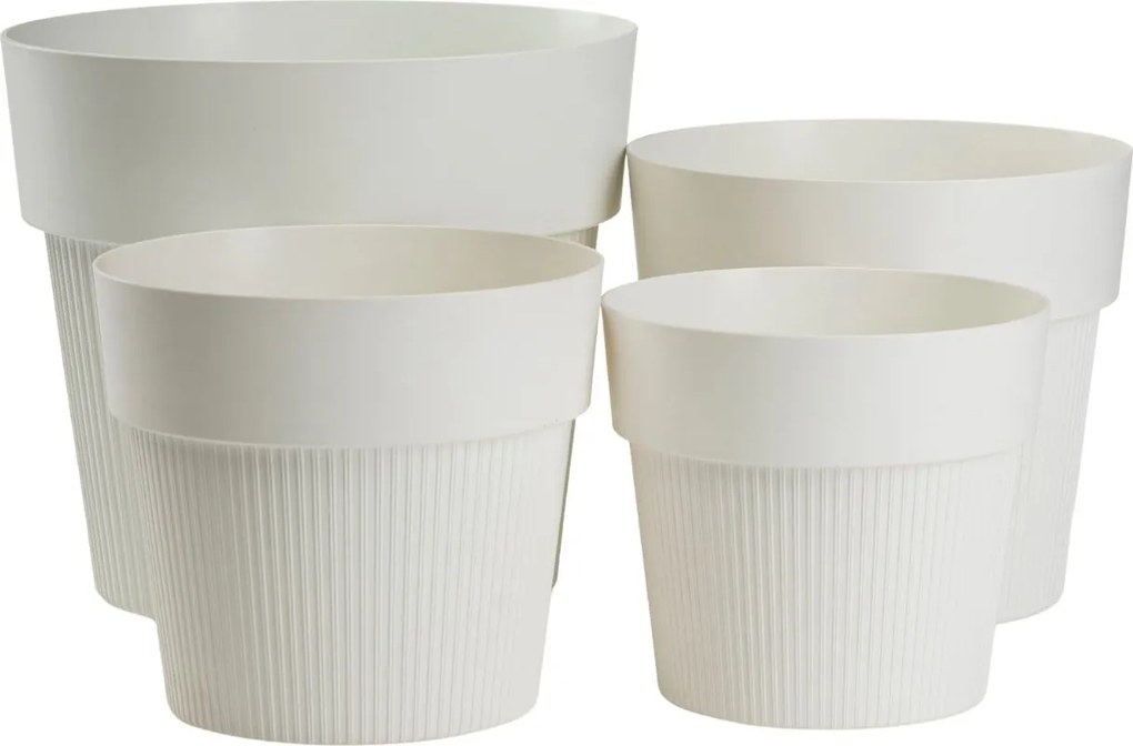 Květináč Silva Line 11,5x13,2 cm krémový