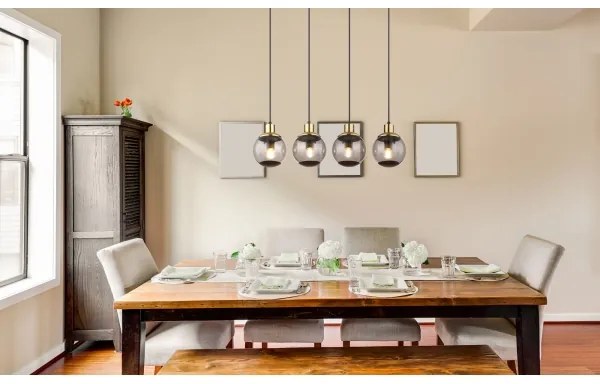 Globo 15860-4H - Luster na lanku POTTER 4xE27/25W/230V