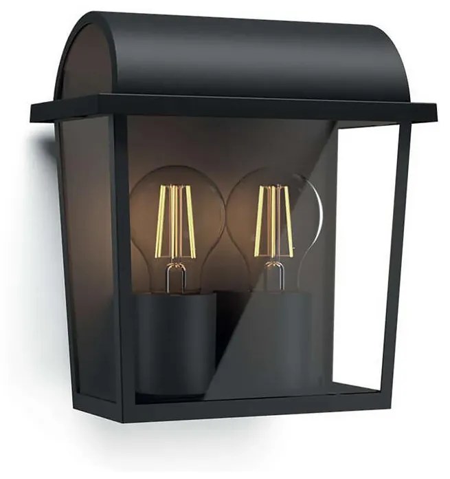 Philips 17235/30/PN - Vonkajšie nástenné svietidlo HARVEST 2xE27/42W/230V IP44