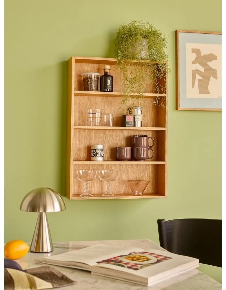 Tmavosivá LED stmievateľná stolová lampa (výška 20 cm) Mush – Hübsch