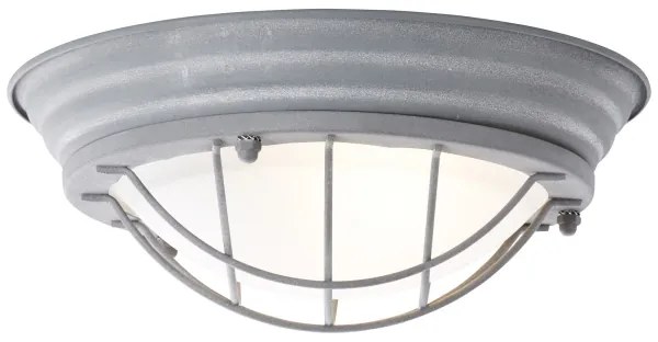 Brilliant - Stropné svietidlo TYPHOON 1xE27/30W/230V Ø 29 cm sivé