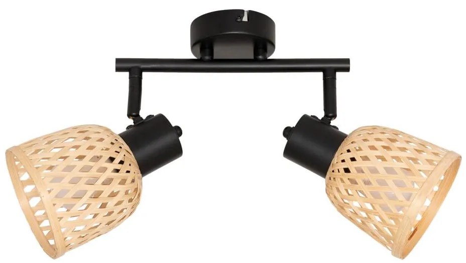 Atmosphera - Bodové svietidlo LIO 2xE14/25W/230V bambus