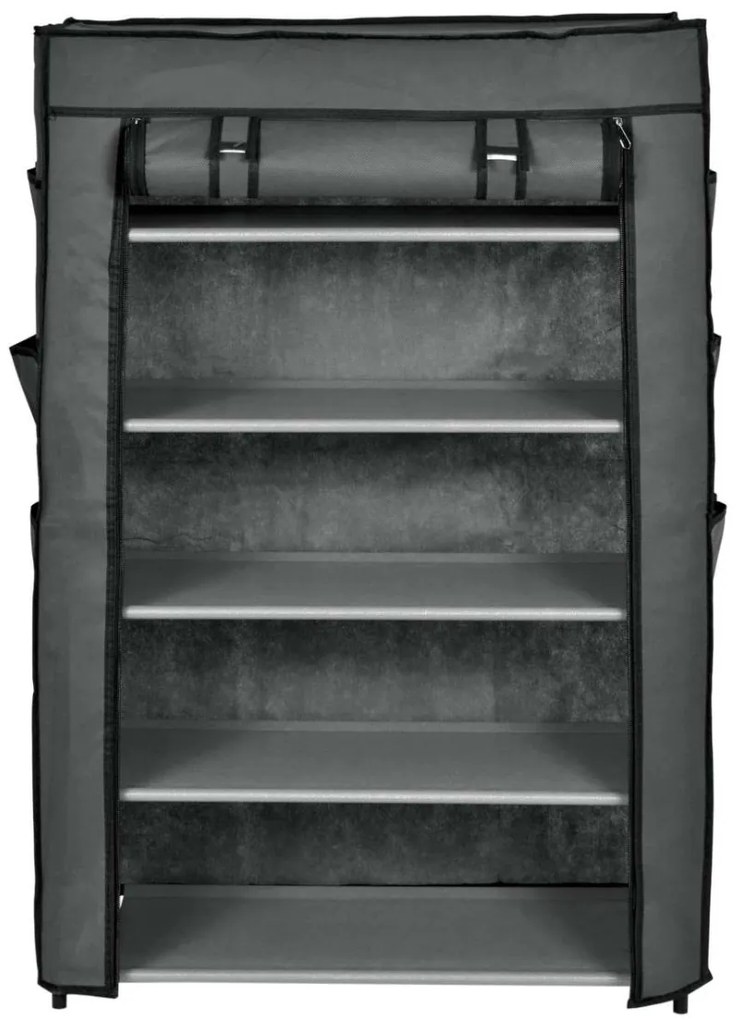 Textilný botník Mona antracit