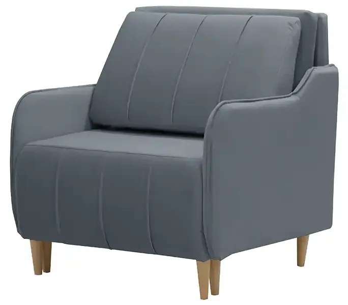 Kreslo GALA s funkciou spania Sivá