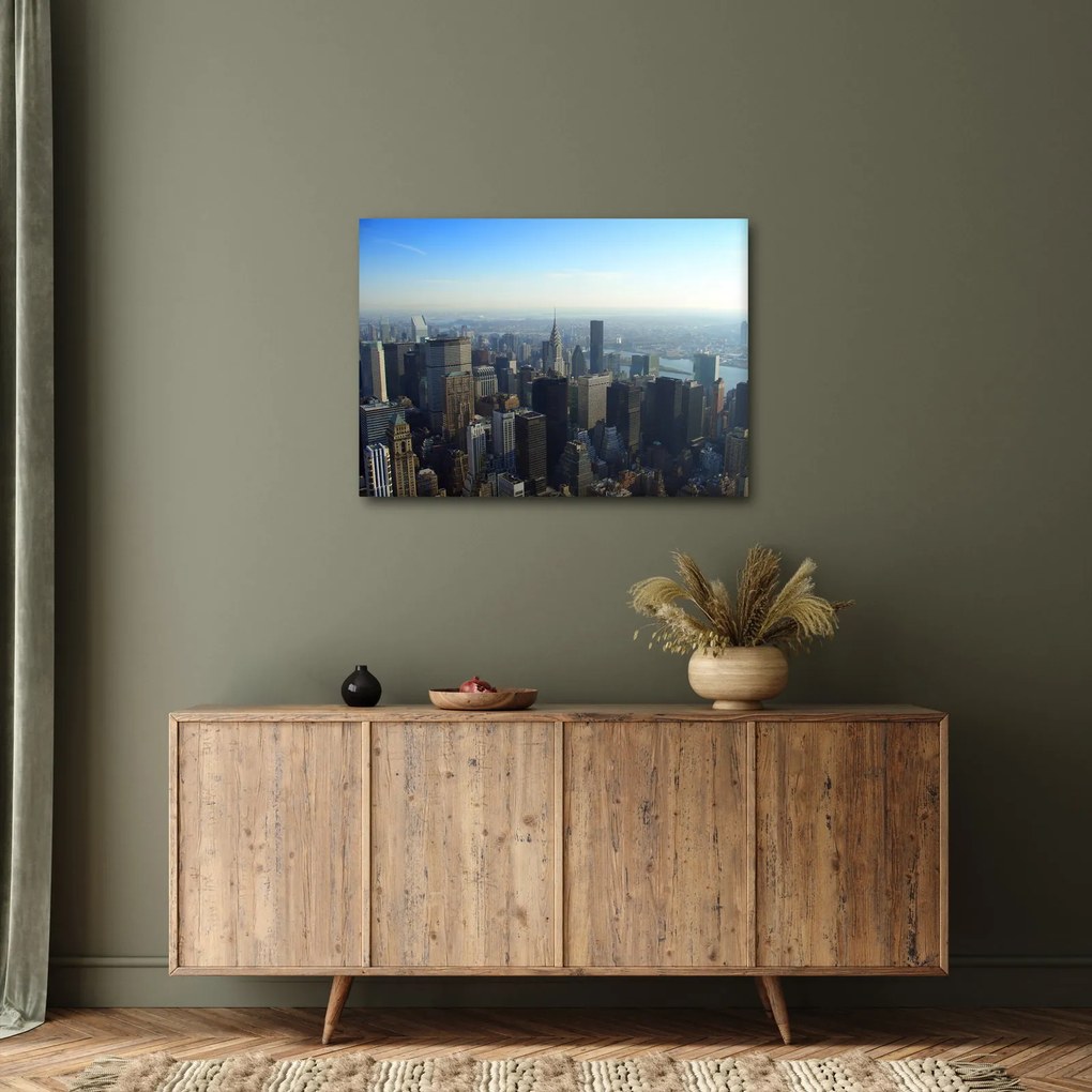 Obraz - Manhatten vo dne (70x50 cm)