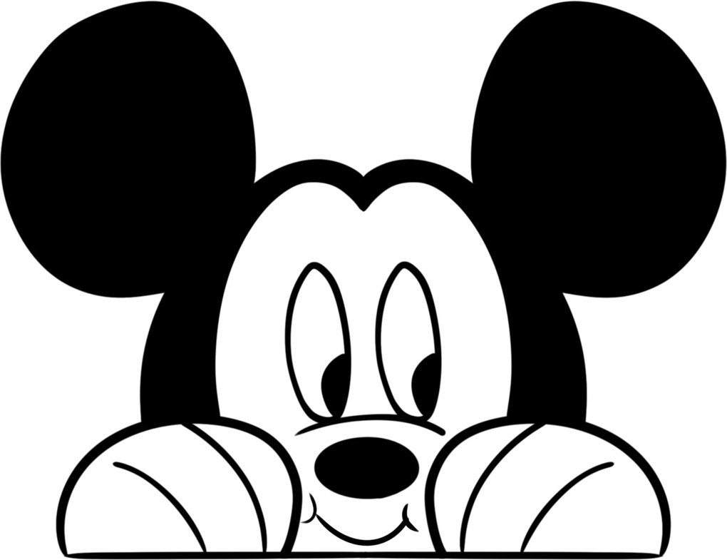 PIPPER. Mickey - nálepka nad vypínač