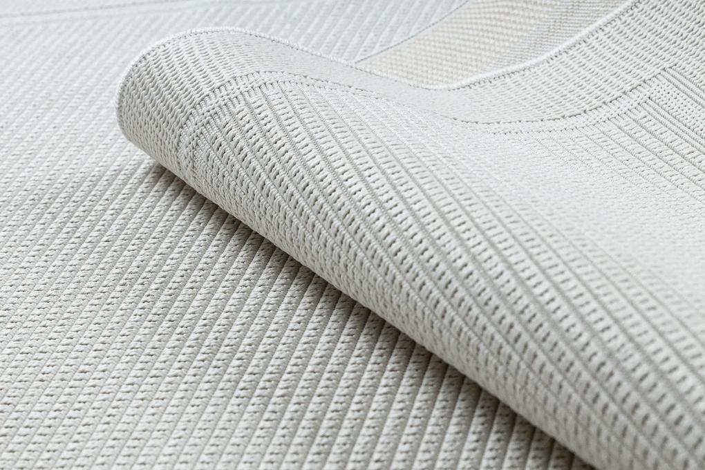 Dywany Łuszczów Kusový koberec Timo 5979 White – na von aj na doma - 120x170 cm