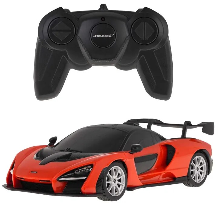 Ramiz McLaren Senna RASTAR na diaľkové ovládanie 1:24 - oranžové