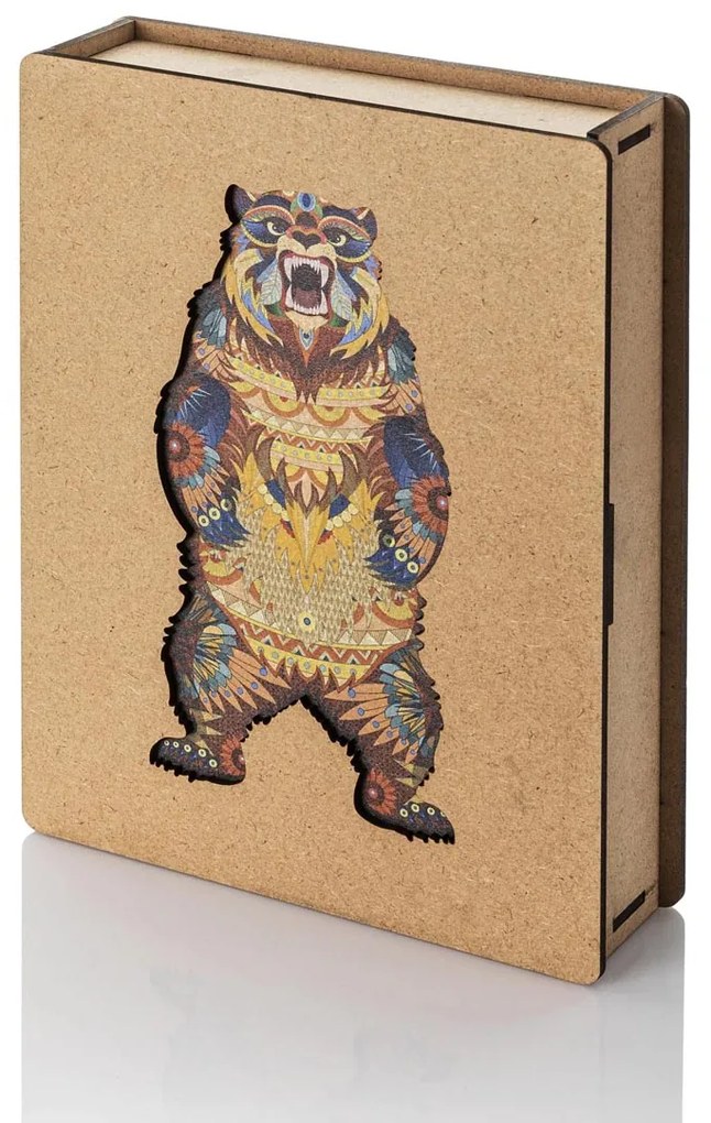 Drevené puzzle Medveď, 300 dielikov