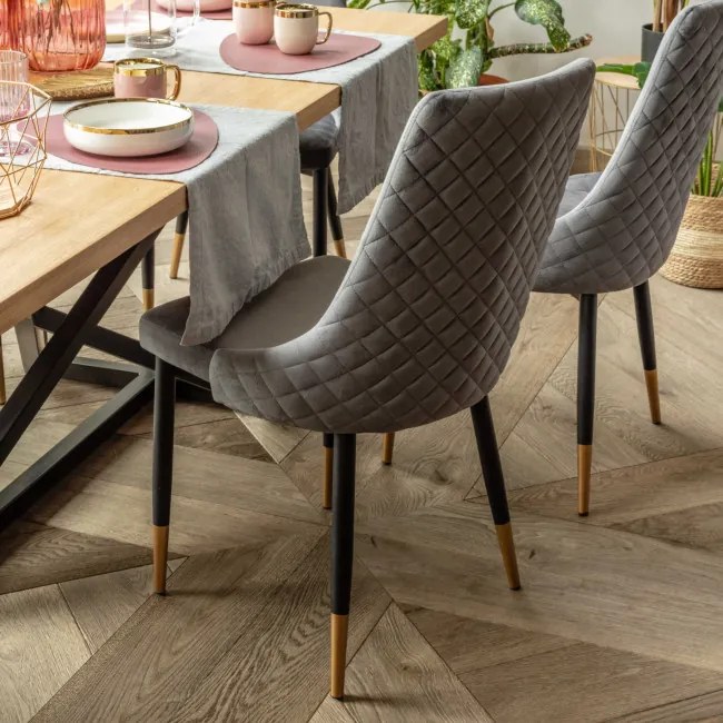 Stolička LOGAN sivá ALL 986431