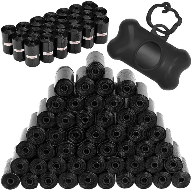 Puzdro na sáčky pre psov BUSTER s rolkami (70 ks)