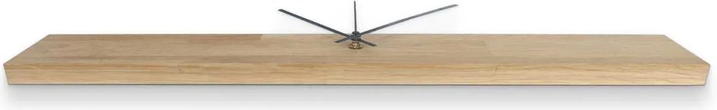 Dubové hodiny v škandinávskom štýle, moderný minimalistický dizajn | QOGOP: Farba strieborná 60x8cm (23.6x3.15in) 4685-111277 MAS020-3041-akcia20