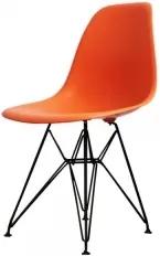 Židle DSR, oranžová (RAL 9005)  S24225 CULTY +