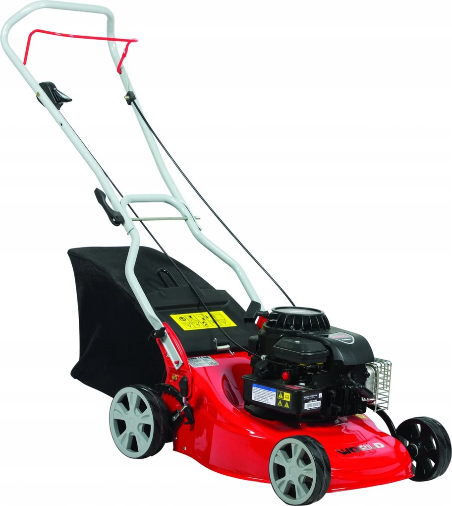 Benzínová kosačka World GRB400P Briggs&Stratton 450 bez pohonu 3v1