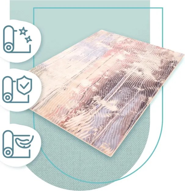 Koberec Agnella Isfahan Ornan morský