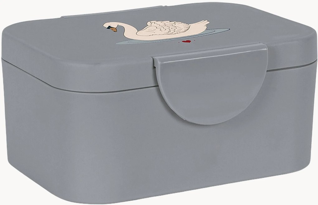 Detský desiatový box Swan Blue