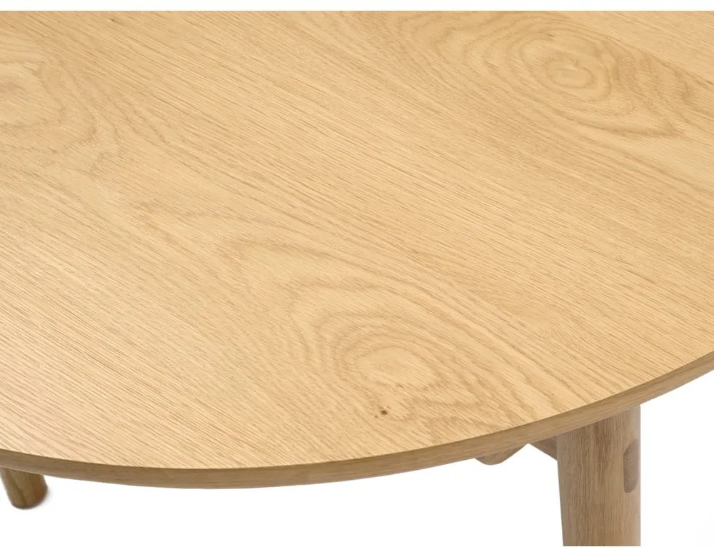 Rozkladací jedálenský stôl v dekore duba 100x190 cm Carno – Unique Furniture