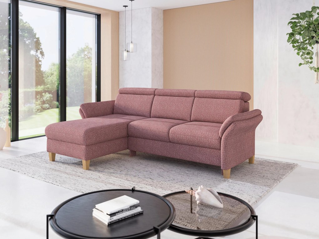 XXXLutz ROHOVÁ SEDAČKA, textil, baklažánová Sit & More - Sedačky - 000144025798