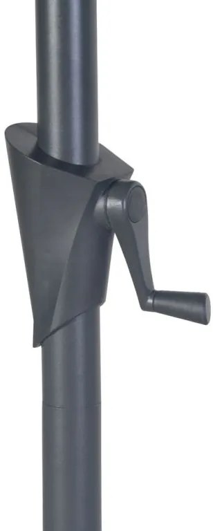 ROJAPLAST Slnečník štandard, 4 m, sivý