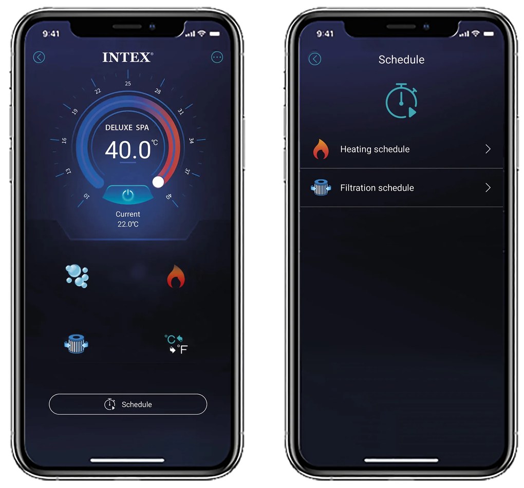 Intex | Bazén vírivý nafukovací Pure Spa - Bubble Greywood Deluxe AP 6 | 11400255