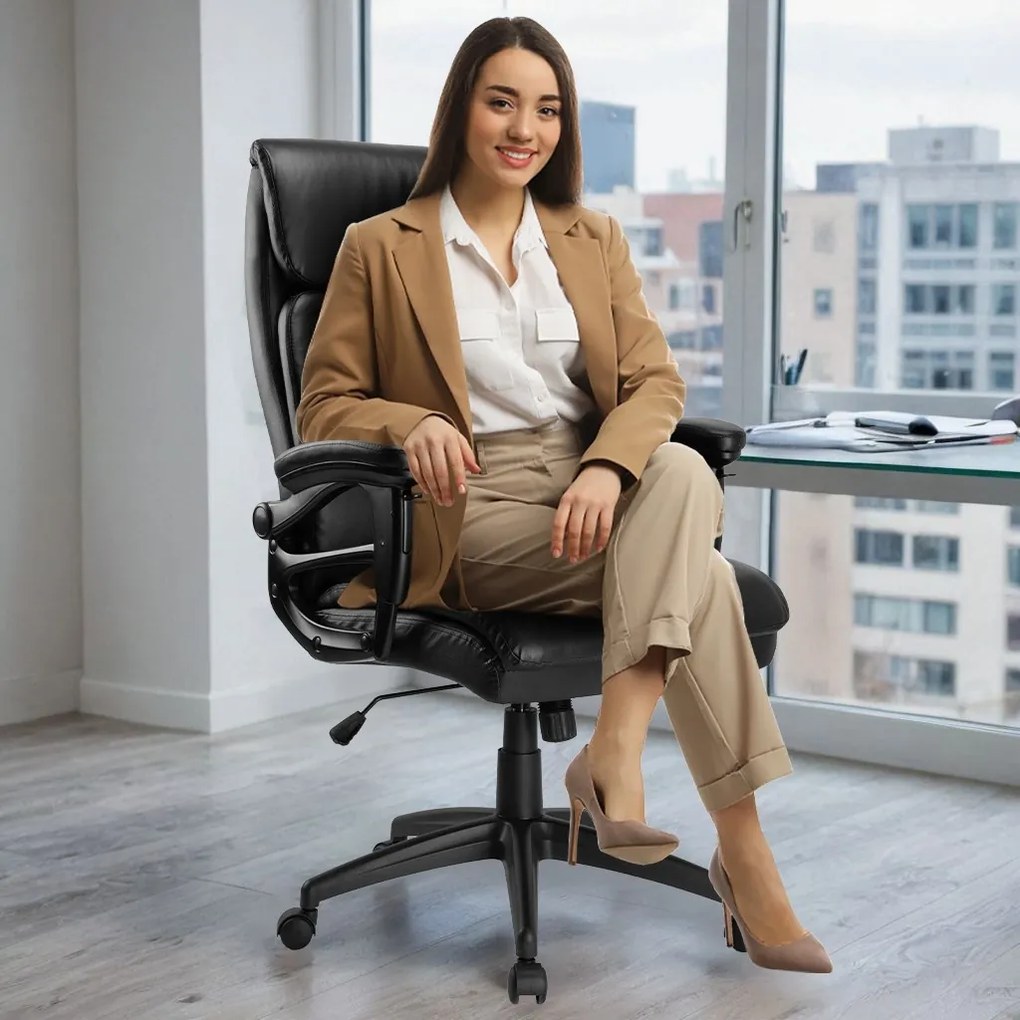 Kancelárske kreslo Concord I čierne