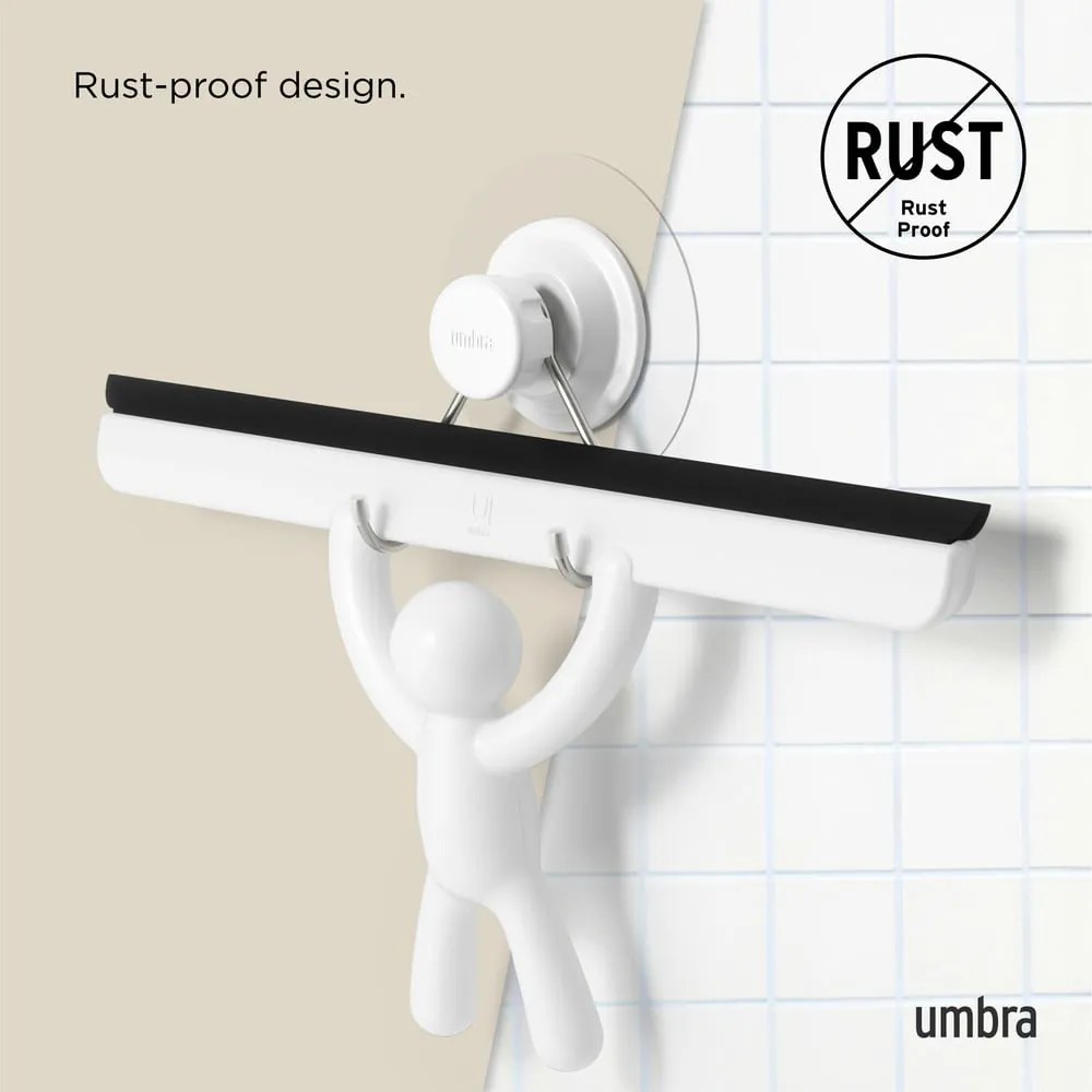 Biela stierka s držiakom 26 cm Buddy – Umbra