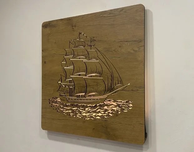 Led obraz Plachetnica na batériu