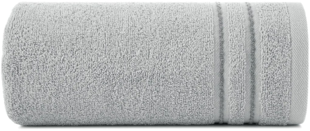 BAVLNENÝ UTERÁK EMINA SADA 6KS 50X90 CM STRIEBORNÁ