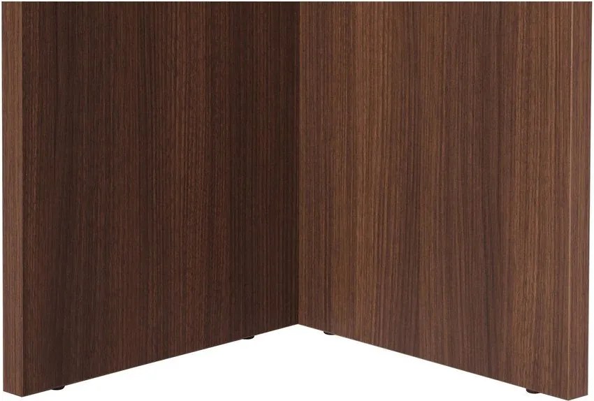 Jedálenský stôl v dekore orecha 89,5x180 cm Sablin – Kalune Design