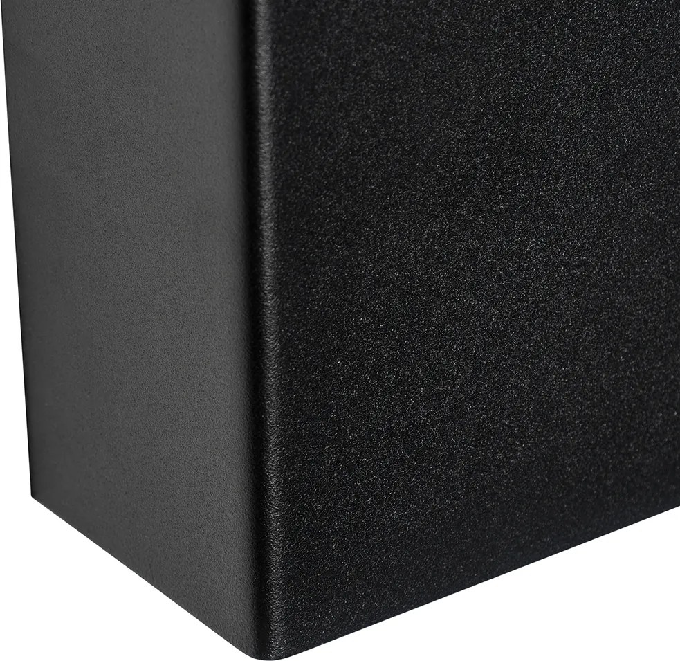 Inteligentná nástenná lampa čierna 10 cm vrátane 2 Wifi G9 - Otan