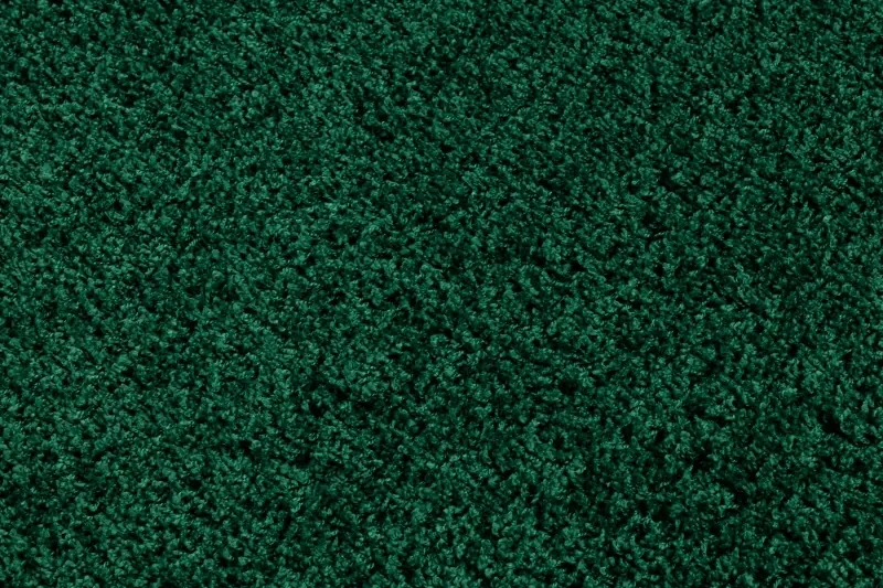 Okrúhly koberec SOFFI shaggy 5cm tmavo zelený