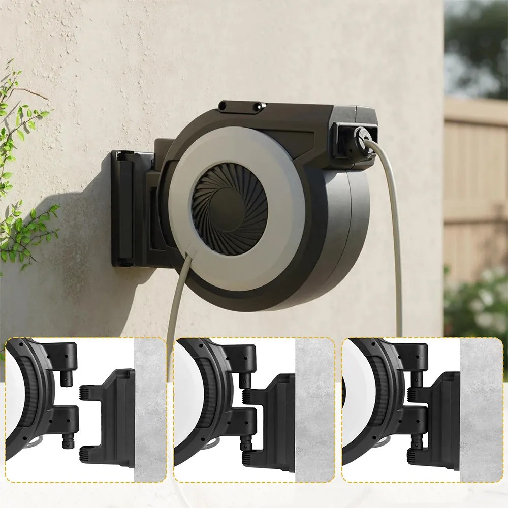 Nástenná automatická navíjacia záhradná hadica