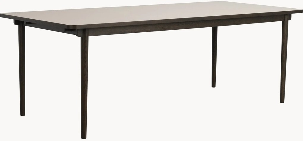 Rozkladací jedálenský stôl z dubového dreva Fairmount, 220/265 x 95 cm