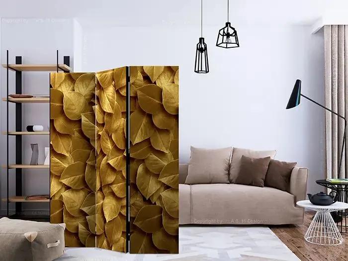 Paraván - Golden Leaves [Room Dividers]