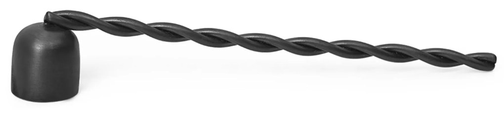 Ferm Living Mosadzný zhášač sviečok Black Brass