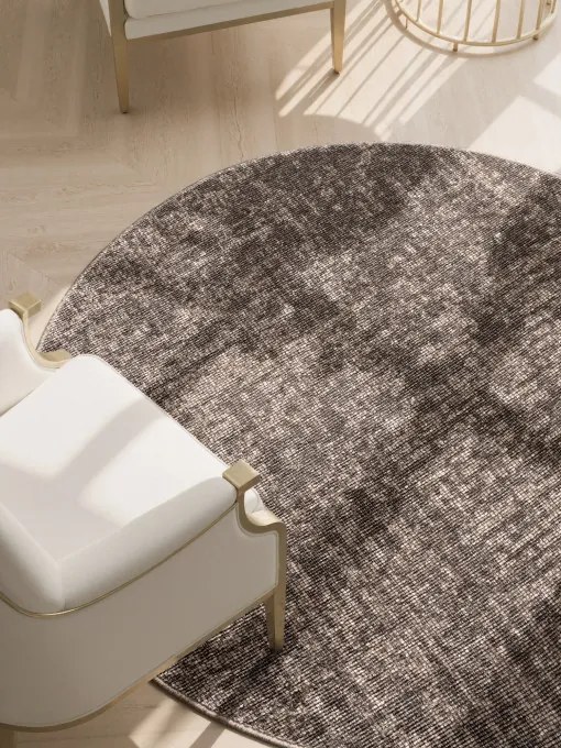 Koberec Elle Decoration BRILLIANCE Prisma béžový kruh