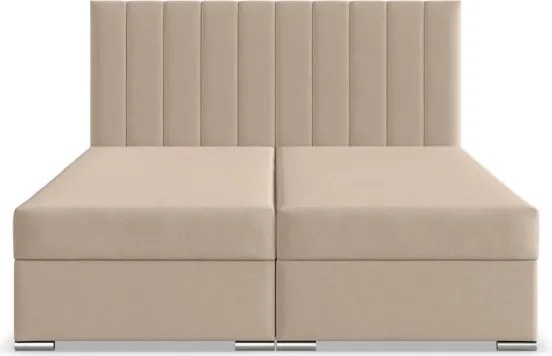 Manželská posteľ AGEN 140×200 cm béžová