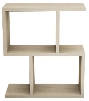 Odkladací stolík CROS, dekor mramoru, béžový