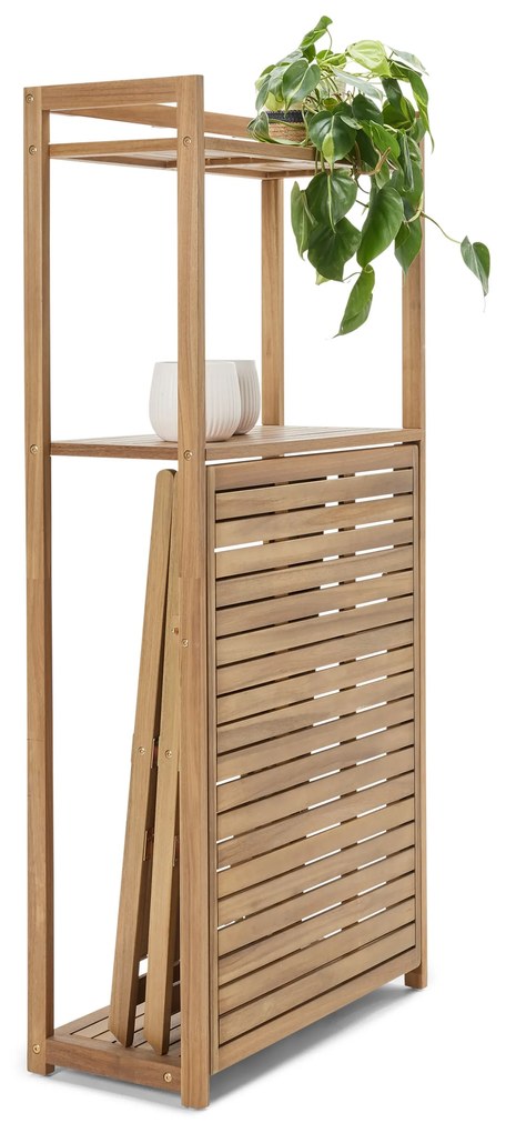 Balkónová jedálenská súprava »Lenja« s regálom