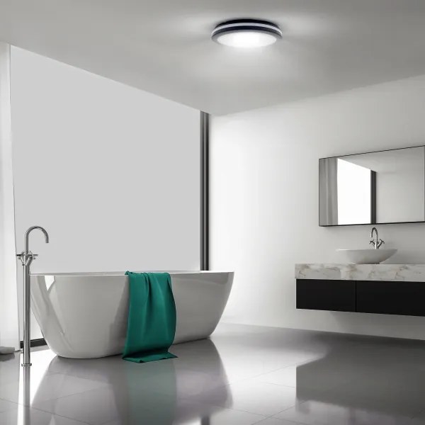 Solight WO821- LED Stm. svietidlo LED/36W/40W/44W/230V 3000/4000/6500K IP65 čierna