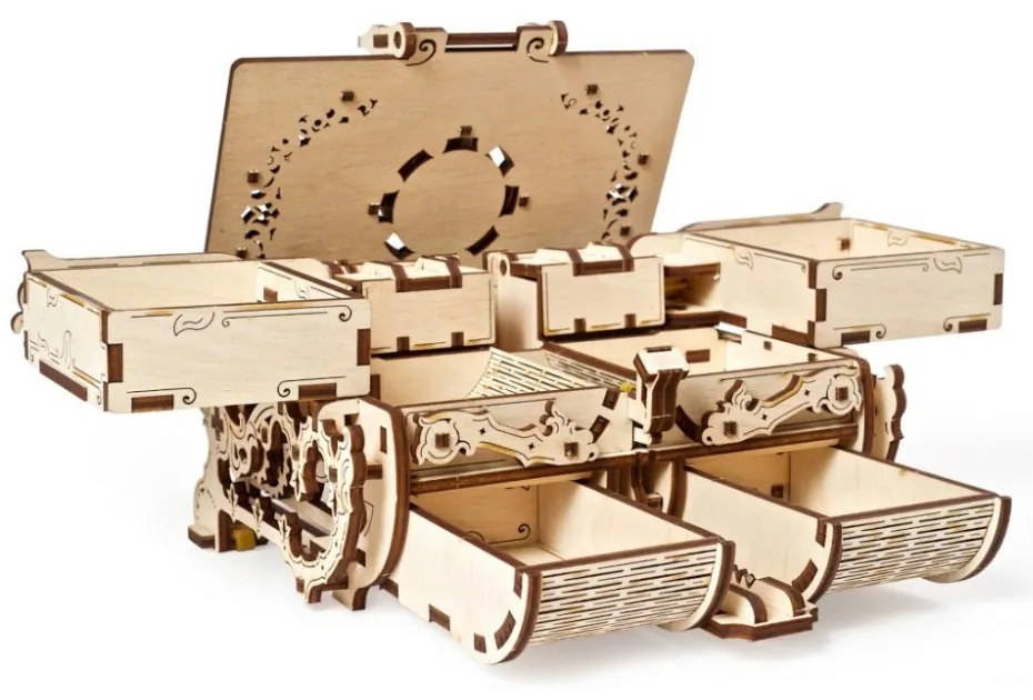 Ugears 3D puzzle Antique Box 185 ks
